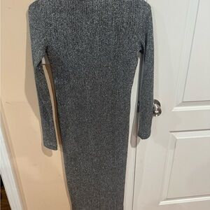 H&M Gray Long Sleeve Dress